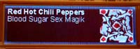 [RHCP album cover]