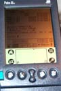 [MkI player Palm Pilot interface]