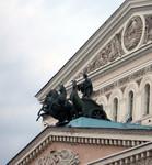 side view of the statue close-up