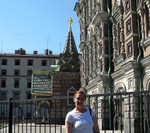 Jen at Church on Spilled Blood