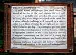 3rd century Roman Sarcophagus - details