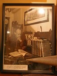 Dr. Hammond at his office desk