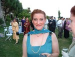 Jennifer Nowlin with a surprised look on her face