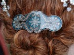 back of Jennifer Nowlin's hair