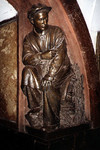 Statue in arch
