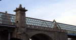 Pedestrian bridge near Gorky Park