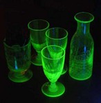 Uranium glassware