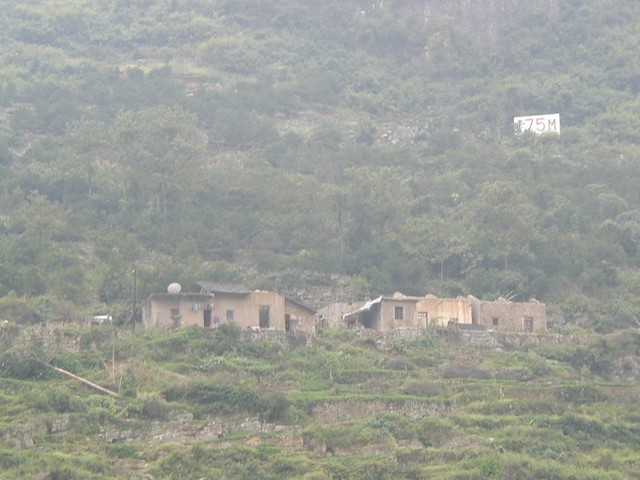 Cluster of small houses