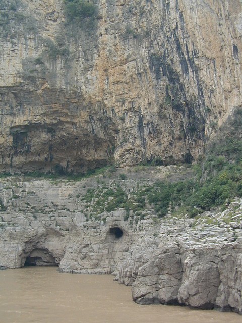 Cliffside caves