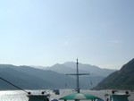 Views while sailing past the Three Gorges