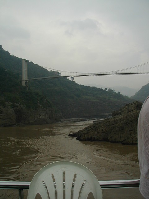 Front row view on the boat