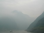 Another small cruise boat on the Yangtze River