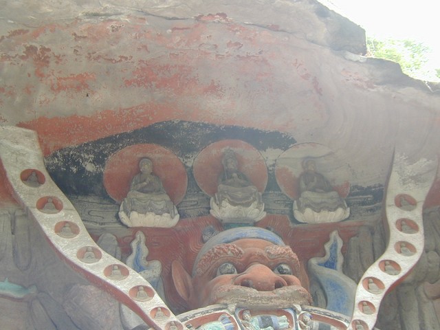 Head section on Wheel of the Universe