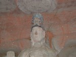 Buddha with ornate headpiece