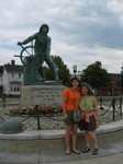 Lisa and Georgia in Gloucester