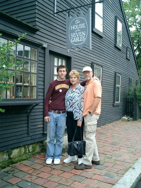 Spike Nancy Tom at the House of the Seven Gables
