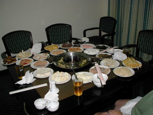 Hot pot - the best meal on earth!