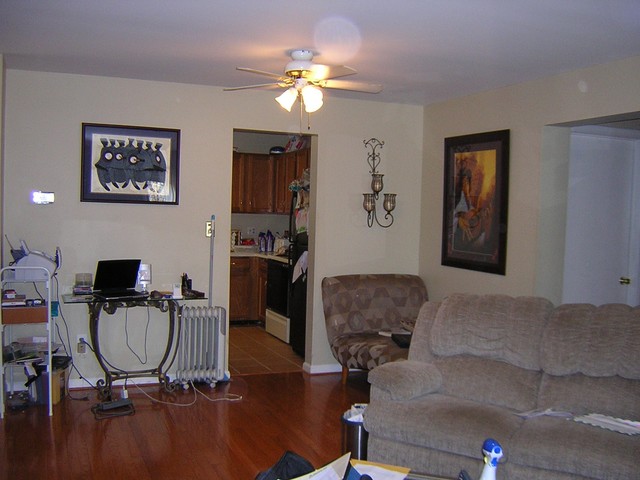 livingroom kitchen entry