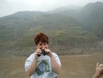 Ren with the binoculars
