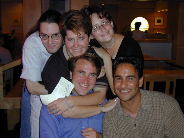 chris ross, ren, kobi, bill n & joe haar at matsutake