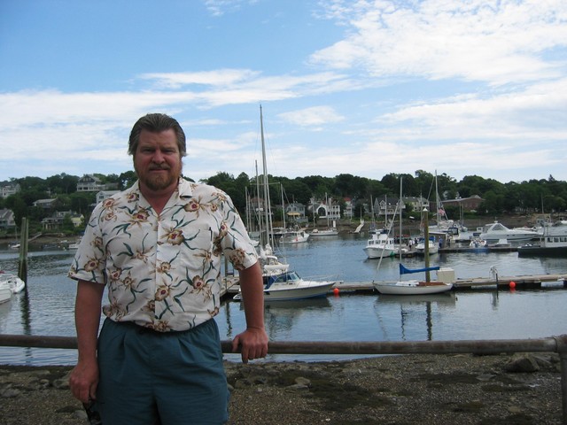 Uncle David at the Harbor