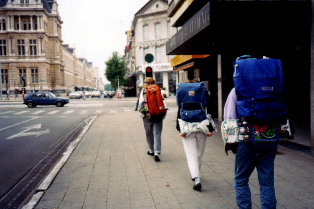 18-Jun-87 - Bryan - Suzy - Dean in Brussels