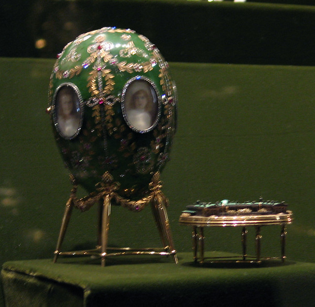 Nicolas II's five children have portraits on this egg