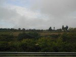 countryside between Livorno and Florence
