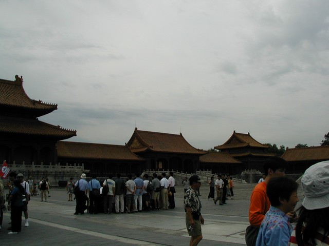 It is to the north of Tian'anmen Square. Rectangular in shape, Forbidden City is the world's largest palace complex.