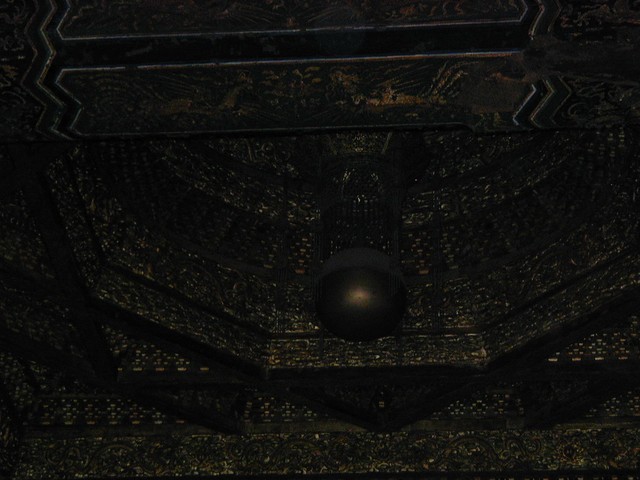 Shame this carved dome with gold turned out so dark