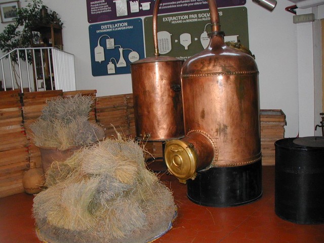 historic extraction process for perfume