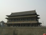 Drum Tower above Ming walls