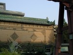 Green tiled roof in Muslim Quarter