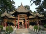 Xingxin Tower, a place where Muslims come to attend prayer services.