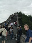 Badaling, the portion we visited, is by far the most popular part of the Great Wall