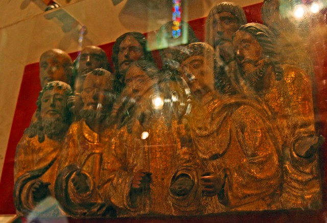 15th Century Wood Sculptural Group