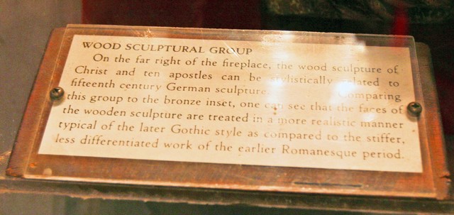 15th Century Wood Sculptural Group - details