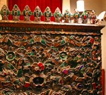 Burmese Buddhist Manuscript Case - close-up