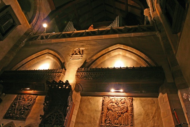 pipes in the Great Hall