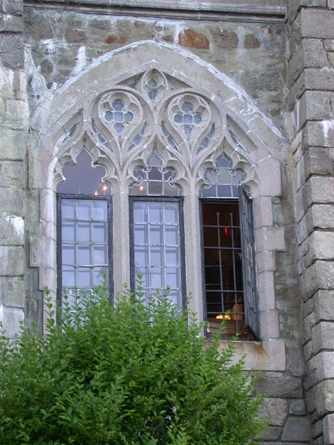 window near dining room