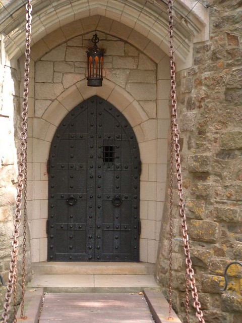 door at the drawbridge