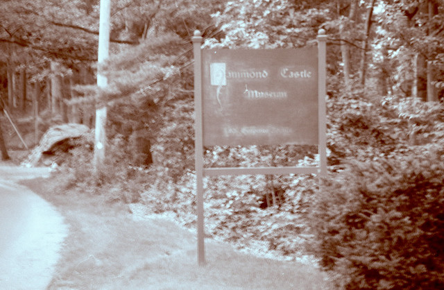 Hammond Castle Museum sign
