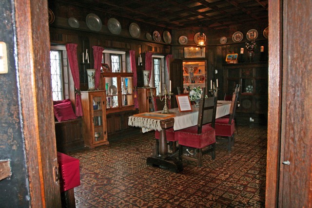dining room where desserts were served at my wedding