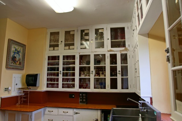 kitchen off dining room