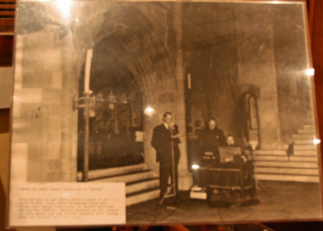 WBZ live radio broadcast from the Great Hall Sunday mornings in the 1940s sized jpg