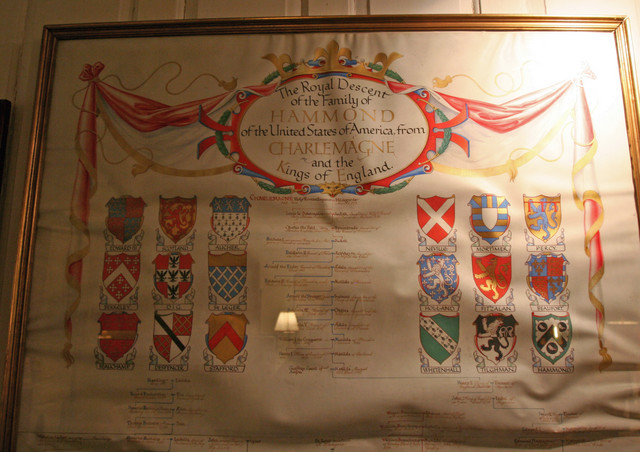Hammond family from Charlemagne and the King of England