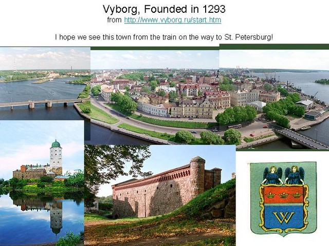 Vyborg - founded in 1293