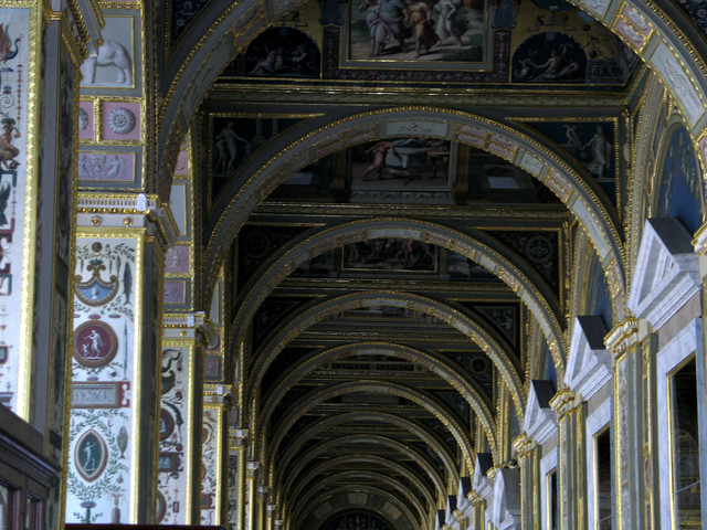Replica of Raphael's Loggia