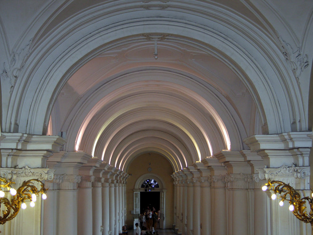 hall between Hermitage buildings