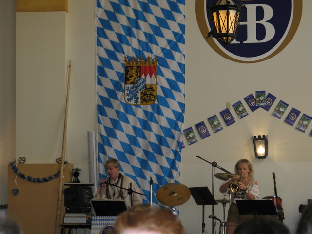 the band takes the stage